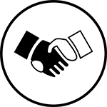 Foundation giving icon